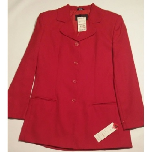 Giorgio Sant Angelo Jackets & Blazers - Red  Lady Jacket